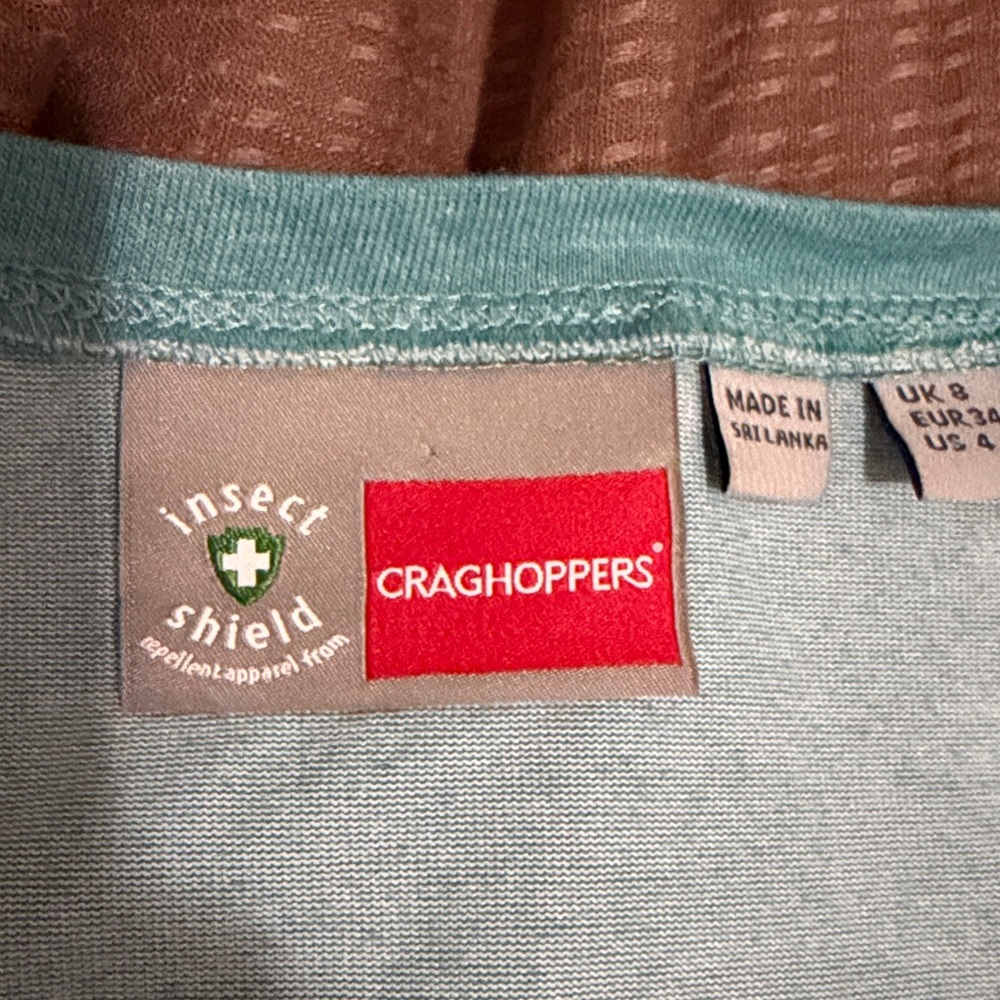 Craghoppers Turquoise Long Sleeve Tee - Picture 2 of 4